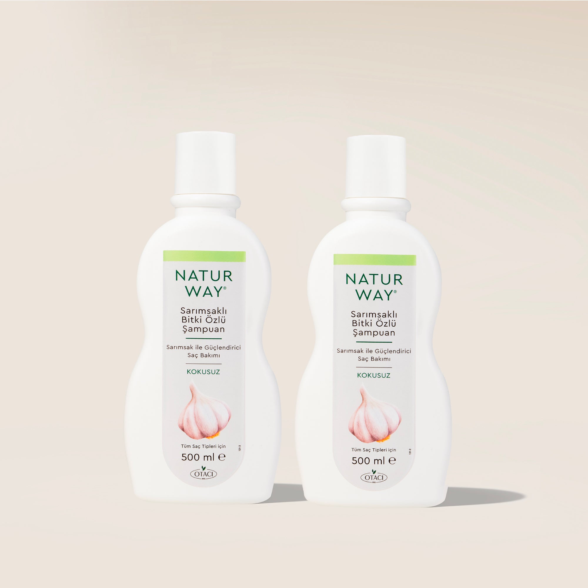 Naturway Sarımsaklı Bitki Özlü Şampuan 500 ml 2'li Set