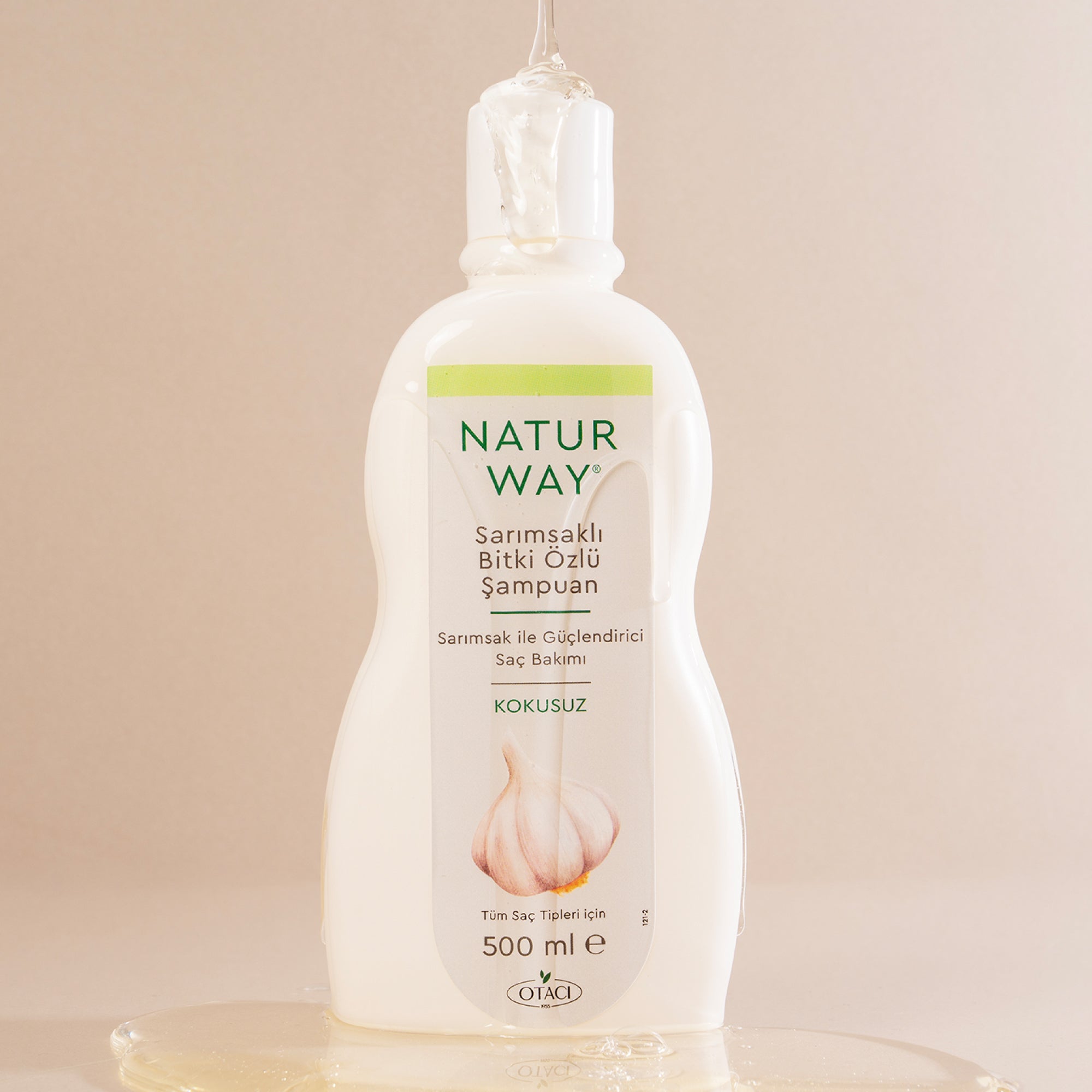 Naturway Sarımsaklı Bitki Özlü Şampuan 500 ml 2'li Set