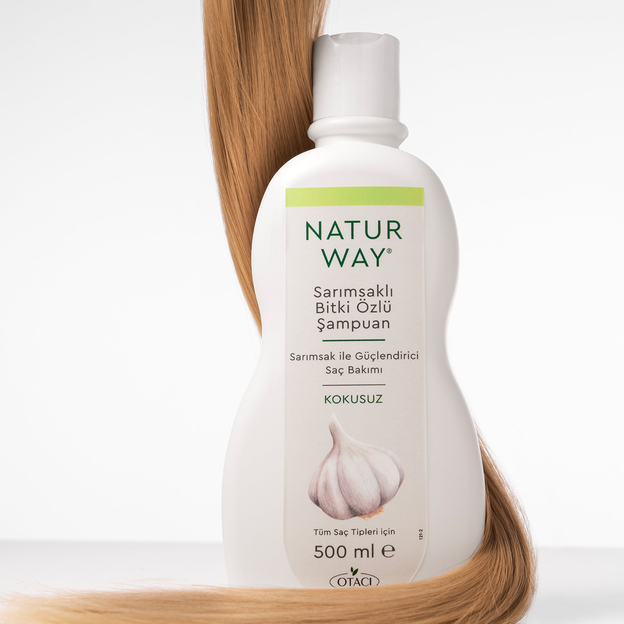 Naturway Sarımsaklı Bitki Özlü Şampuan 500 ml 2'li Set