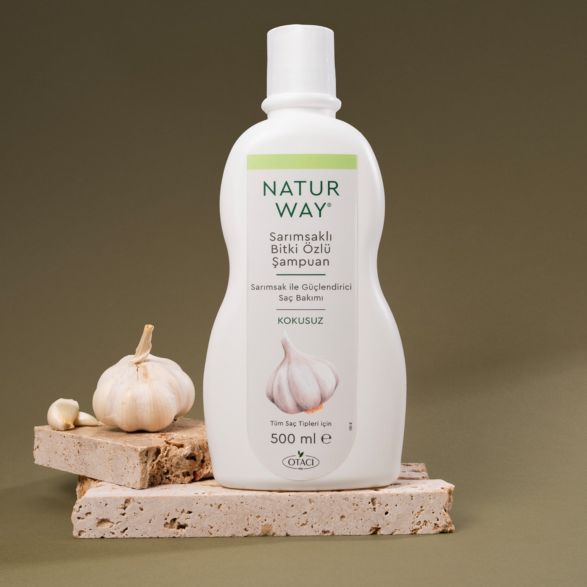 Naturway Sarımsaklı Bitki Özlü Şampuan 500 ml 2'li Set