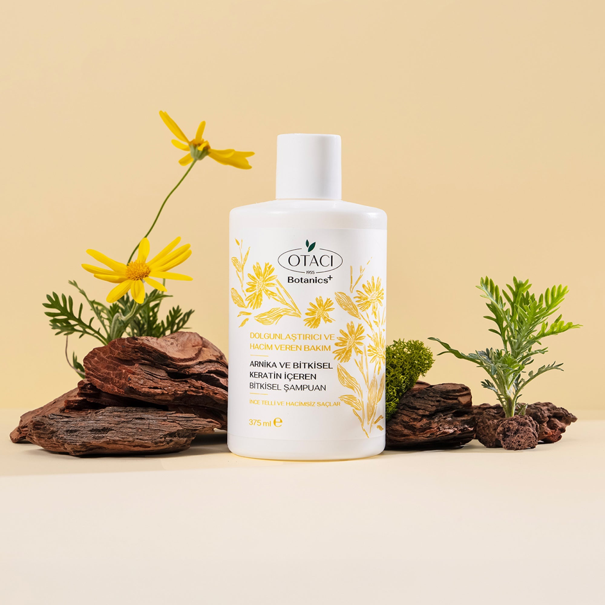 Botanics+ Dolgunlaştırıcı ve Hacim Veren Bitkisel Şampuan 375 ml 2'li Set