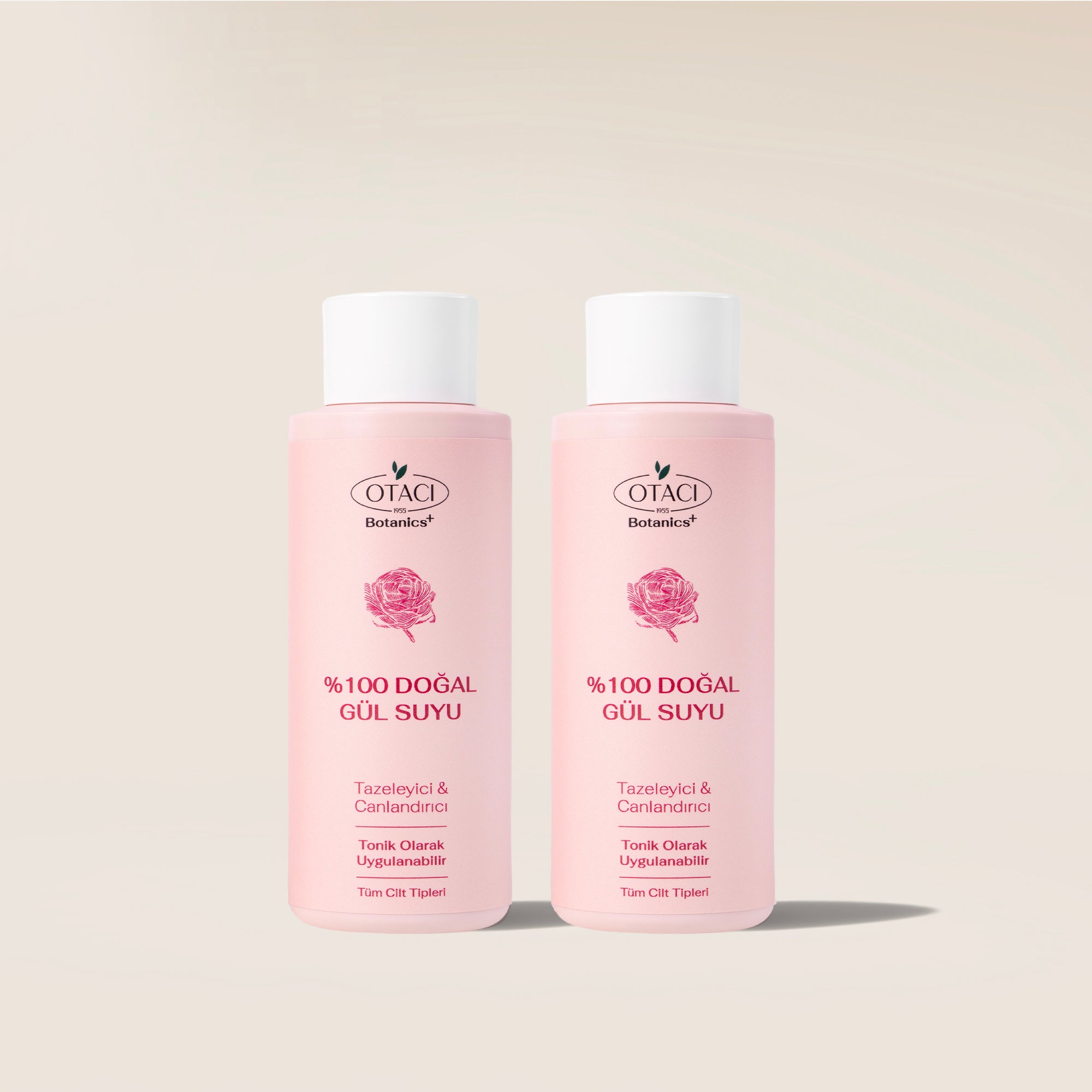 Botanics+ %100 Doğal Gül Suyu 150 ml 2'li Set