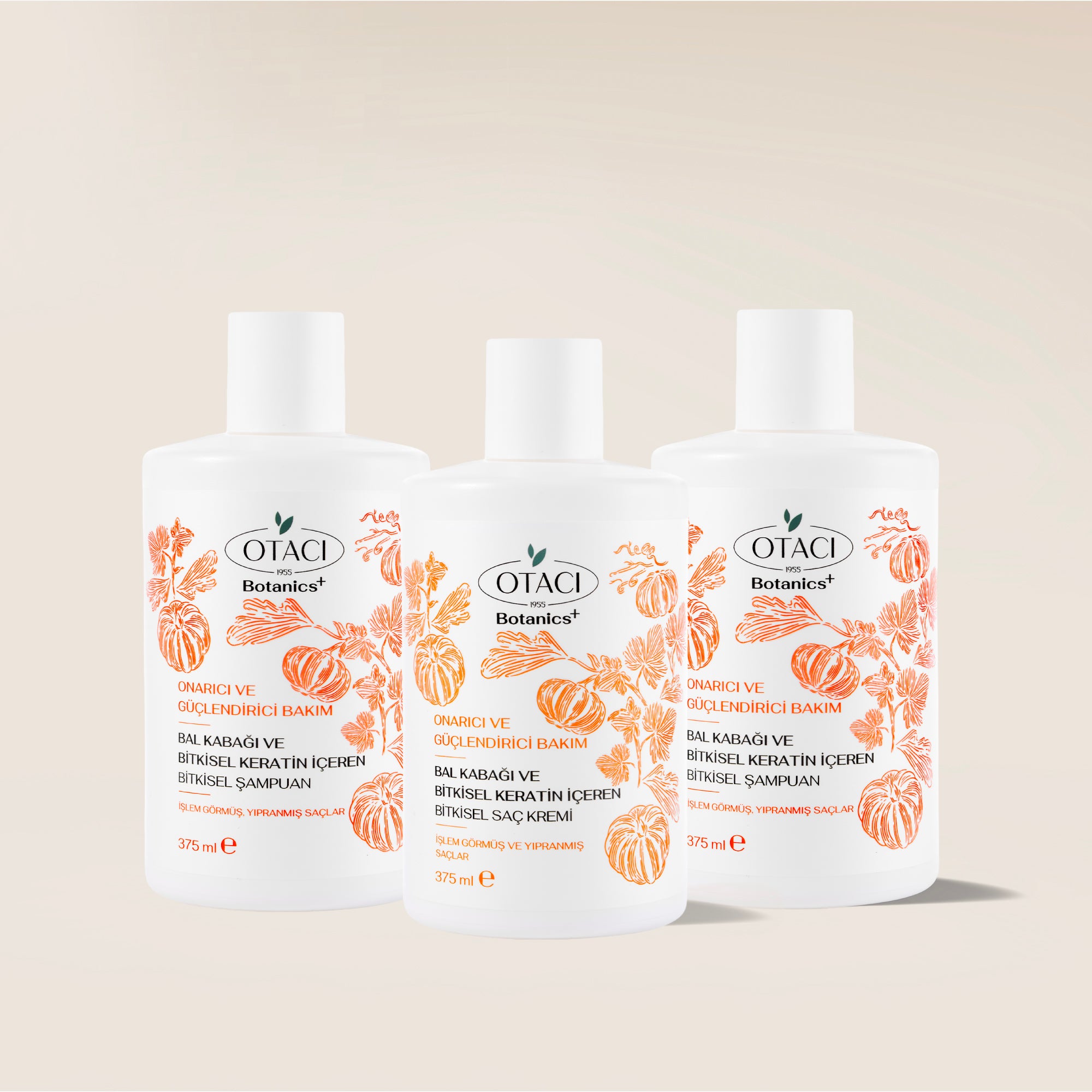 Botanics+ Onarıcı ve Güçlendirici Bitkisel Şampuan 375 ml 2'li Set - Saç Kremi Hediyeli