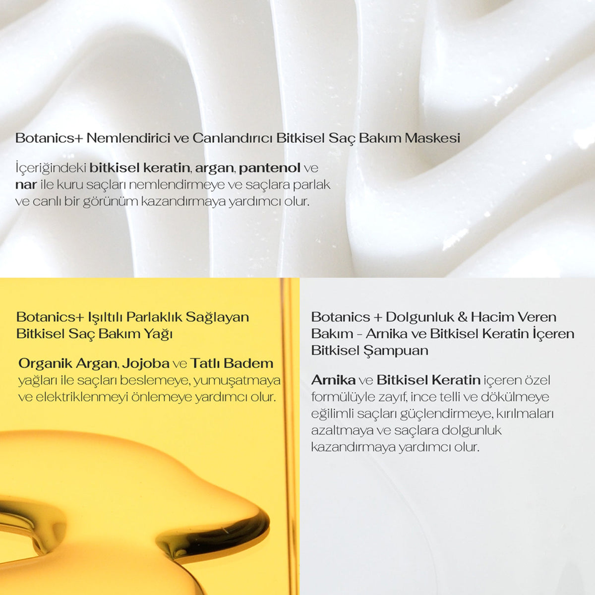 Botanics+ Canlandırıcı Saç Bakım Seti