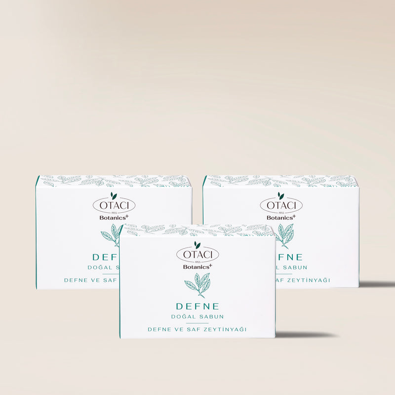 Botanics+ Doğal Defne Sabun 3'lü Set
