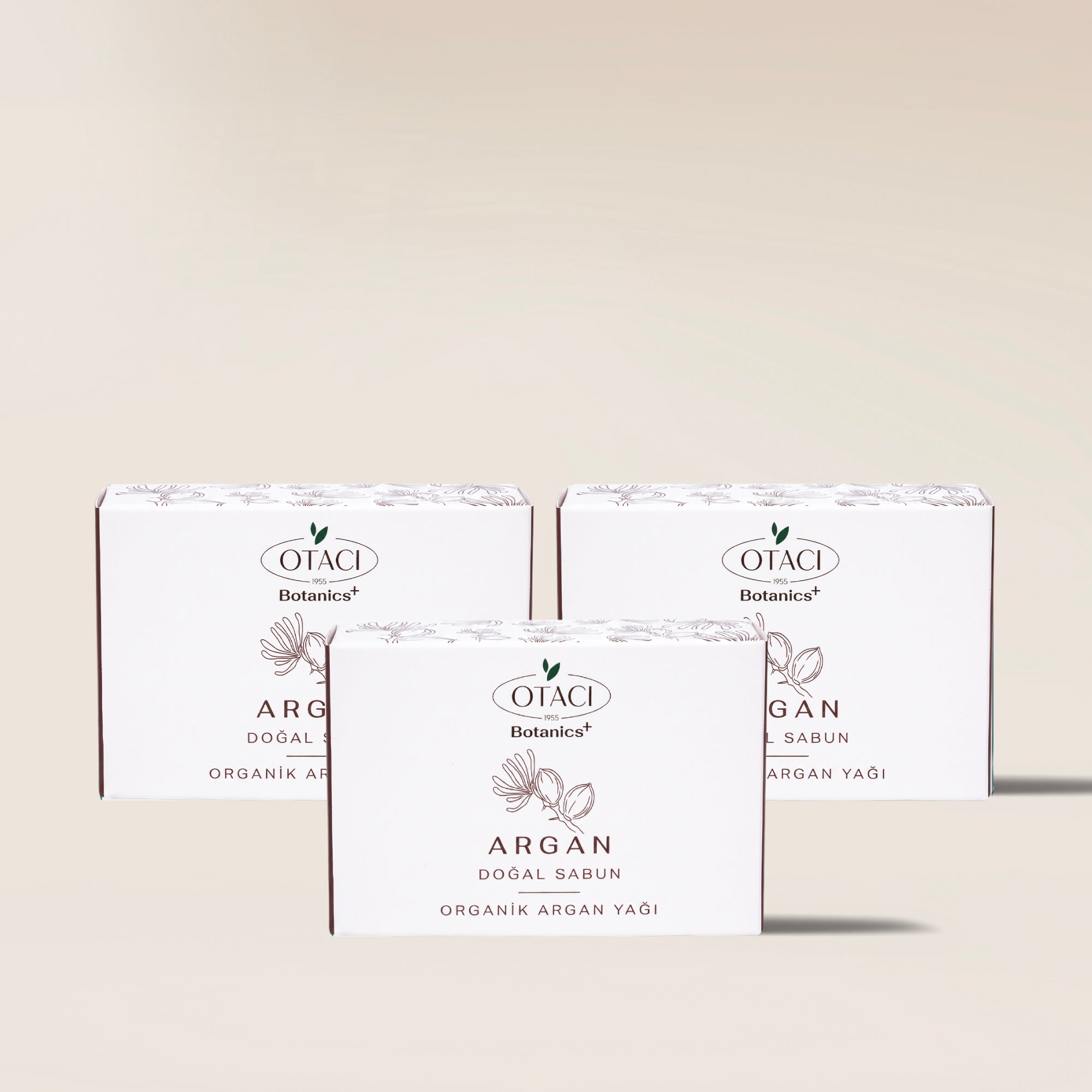 Botanics+ Doğal Argan Sabun 3'lü Set