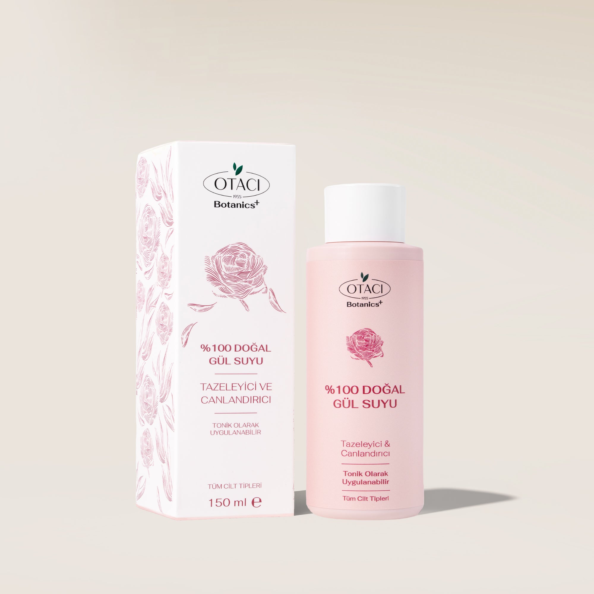 Botanics+ %100 Doğal Gül Suyu 150 ml