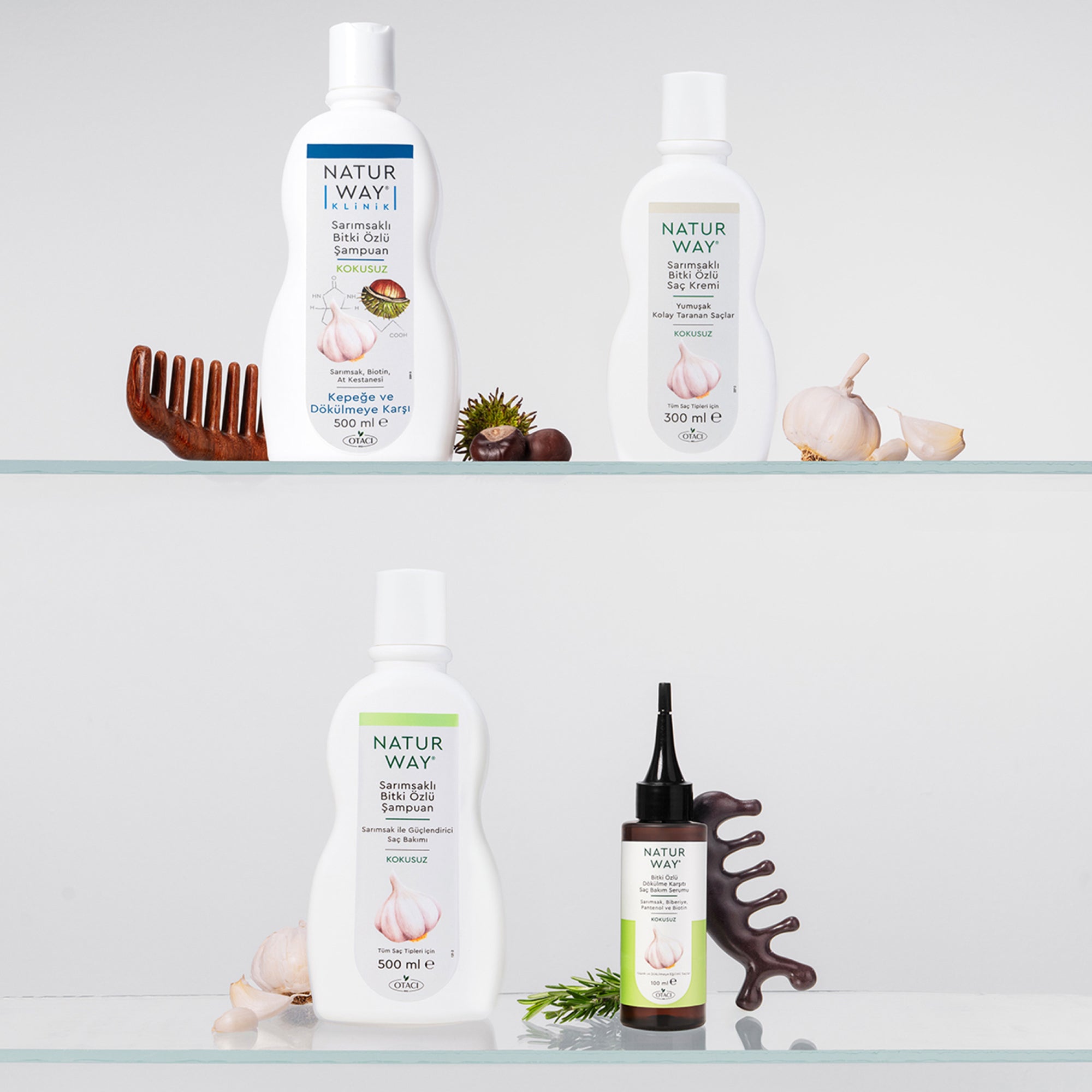 Naturway Sarımsaklı Bitki Özlü Şampuan 500 ml