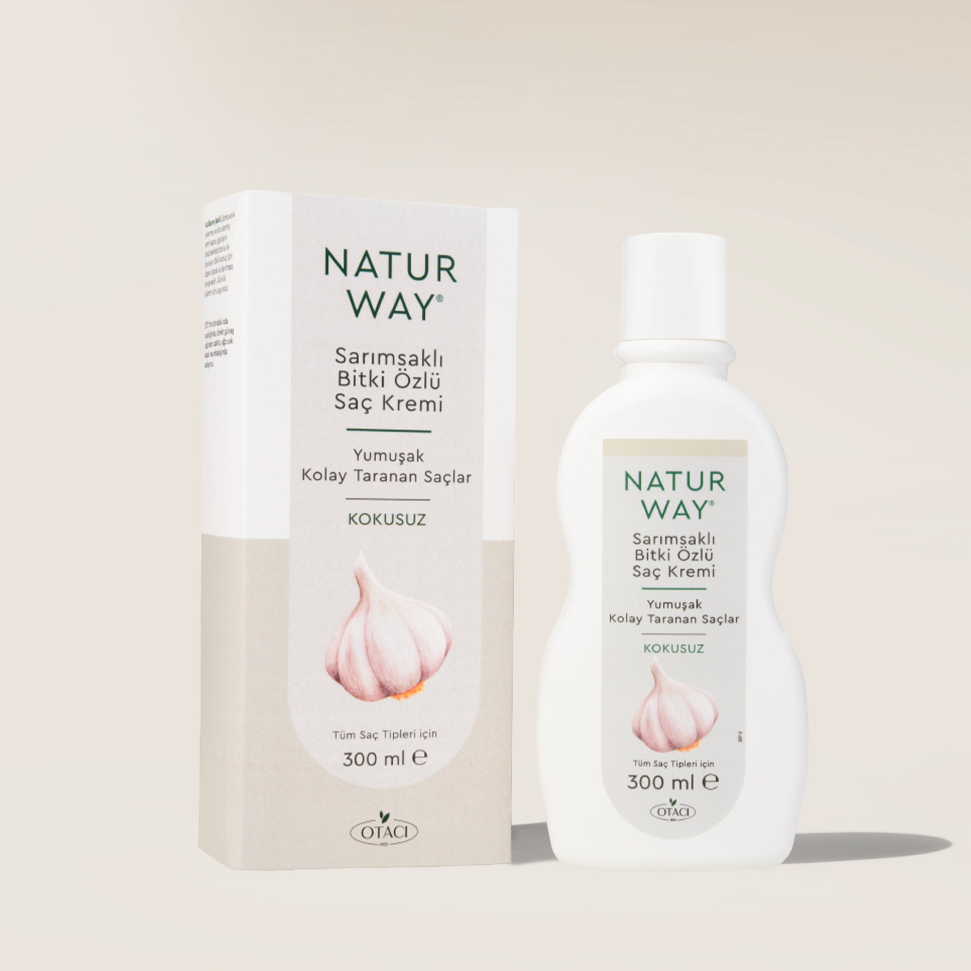 Naturway Sarımsaklı Bitki Özlü Saç Kremi 300 ml