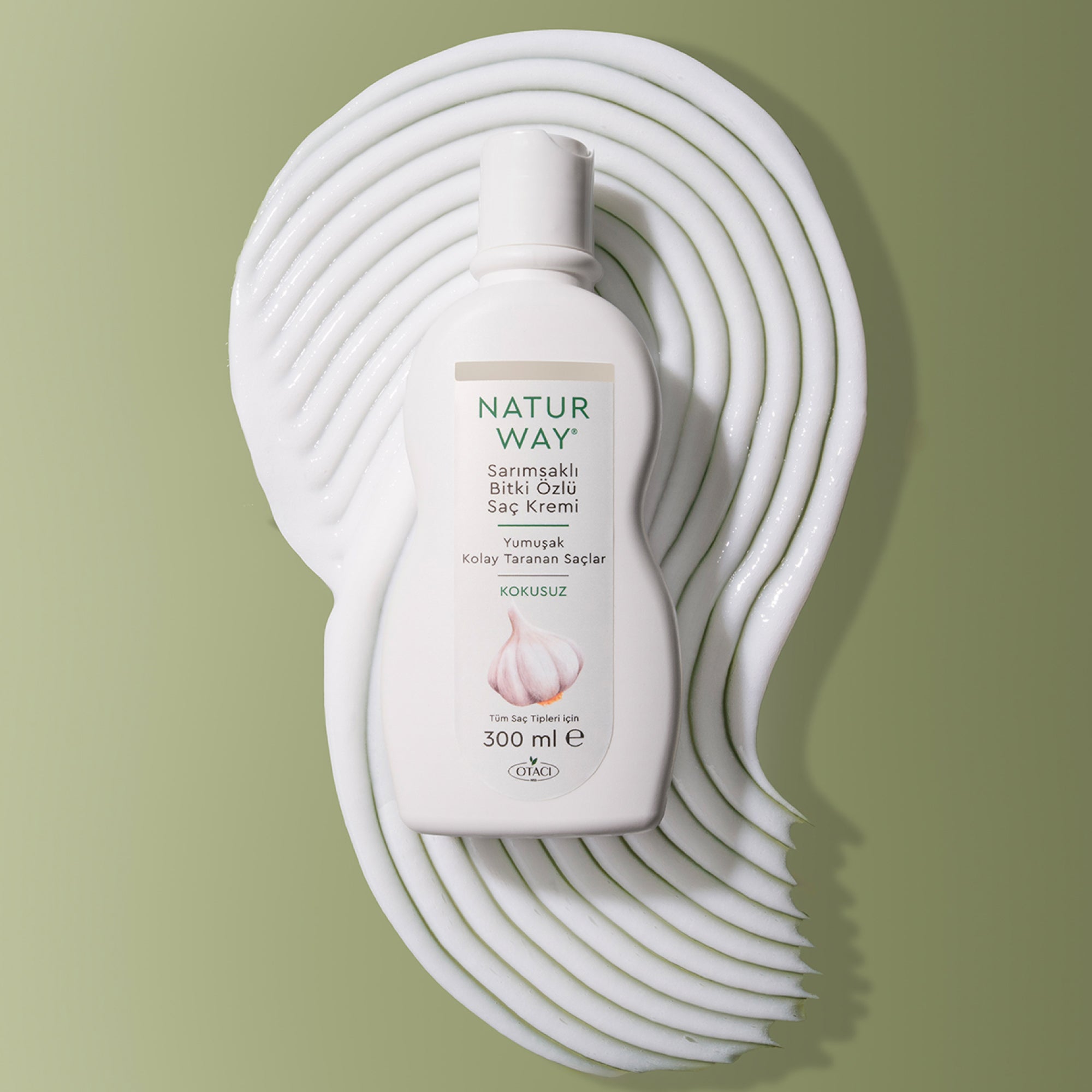 Naturway Sarımsaklı Bitki Özlü Saç Kremi 300 ml