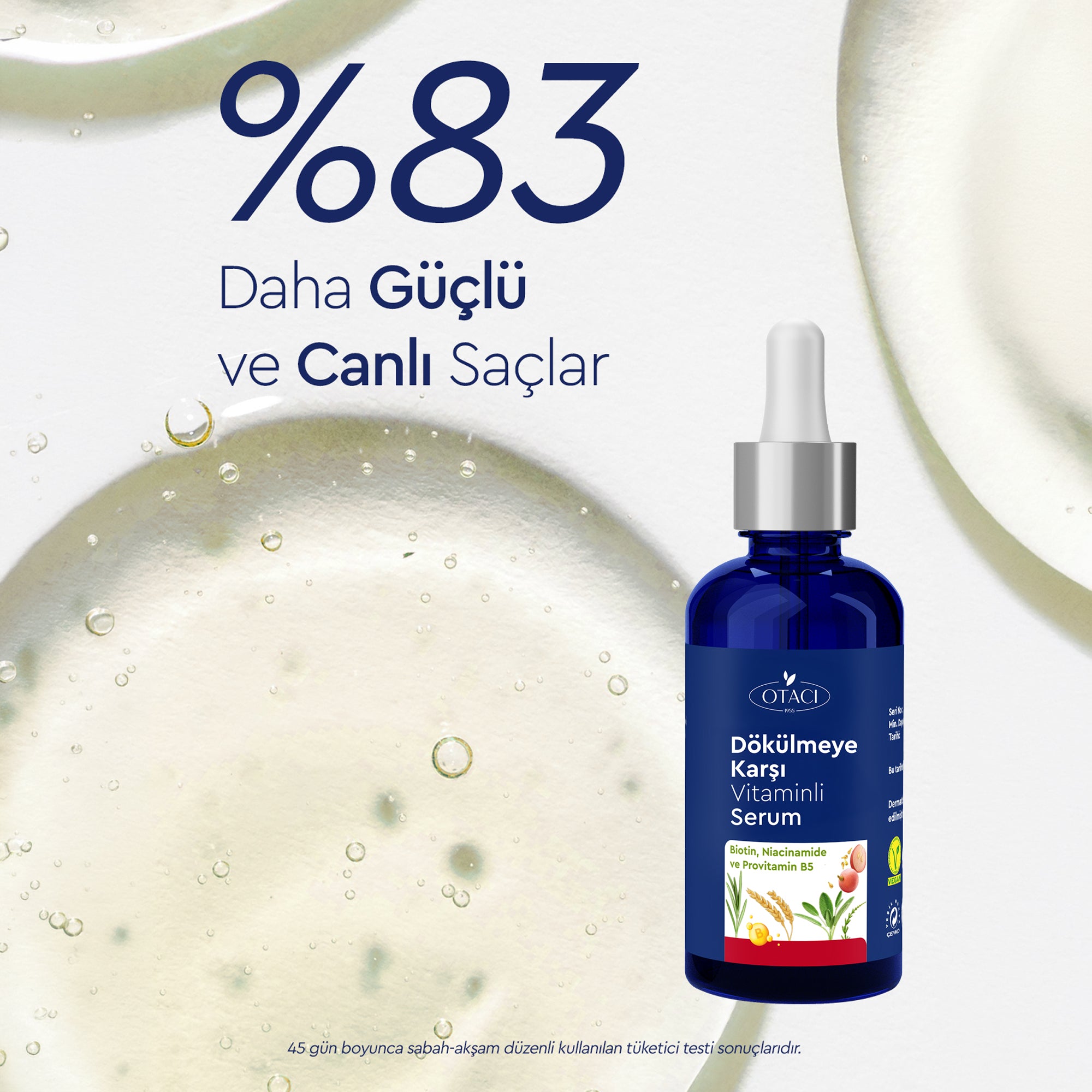 Dökülmeye Karşı Vitaminli Serum 50 ml
