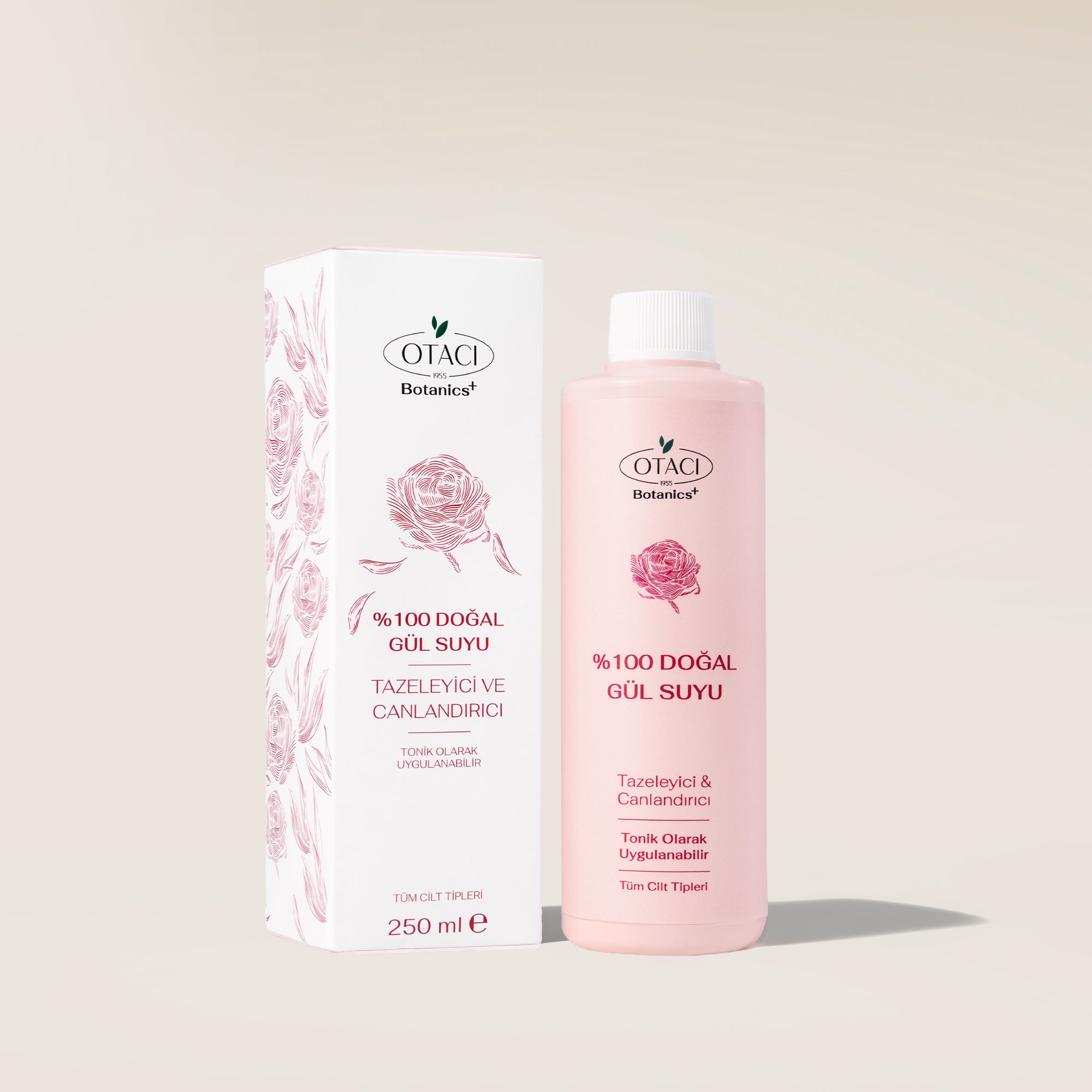 Botanics+ %100 Doğal Gül Suyu 250 ml