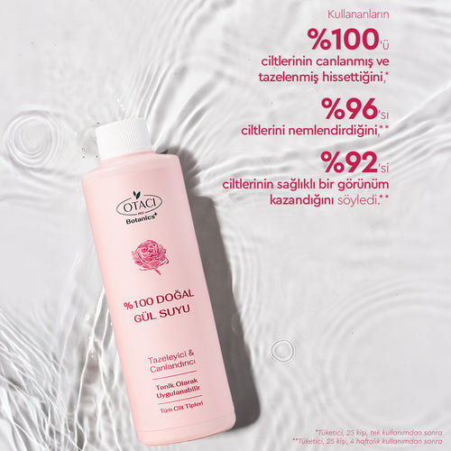 Botanics+ %100 Doğal Gül Suyu 250 ml