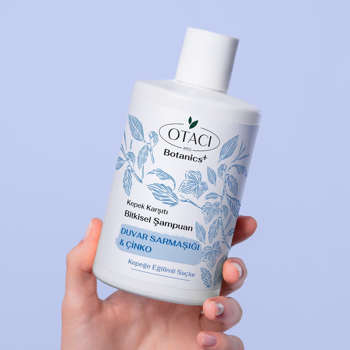 Botanics+ Duvar Sarmaşığı ve Çinko İçeren Kepek Karşıtı Bitkisel Şampuan 375 ml