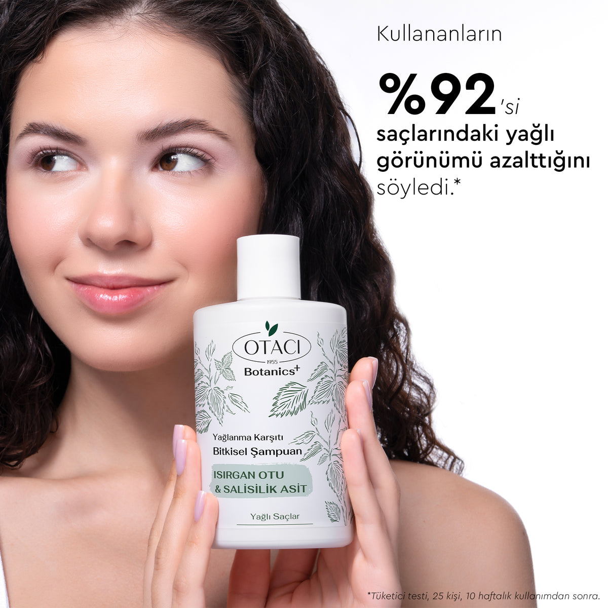 Botanics+ Isırgan Otu ve Salisilik Asit İçeren Yağlanma Karşıtı Bitkisel Şampuan 375 ml