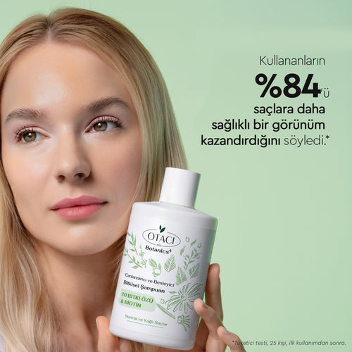 Botanics+ Canlandırıcı ve Besleyici Bitkisel Şampuan 375 ml