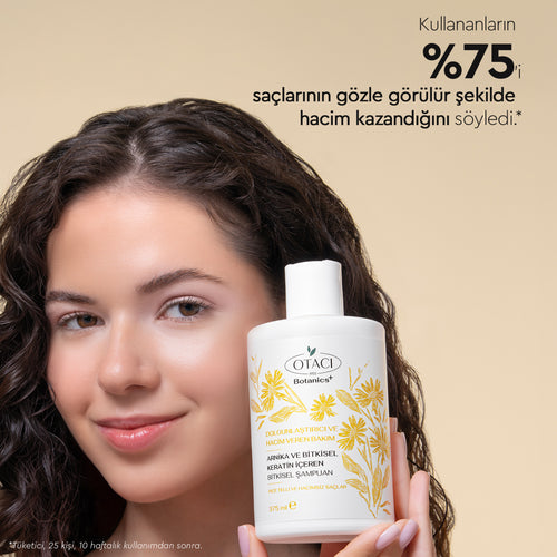 Botanics+ Dolgunlaştırıcı ve Hacim Veren Bitkisel Şampuan 375 ml