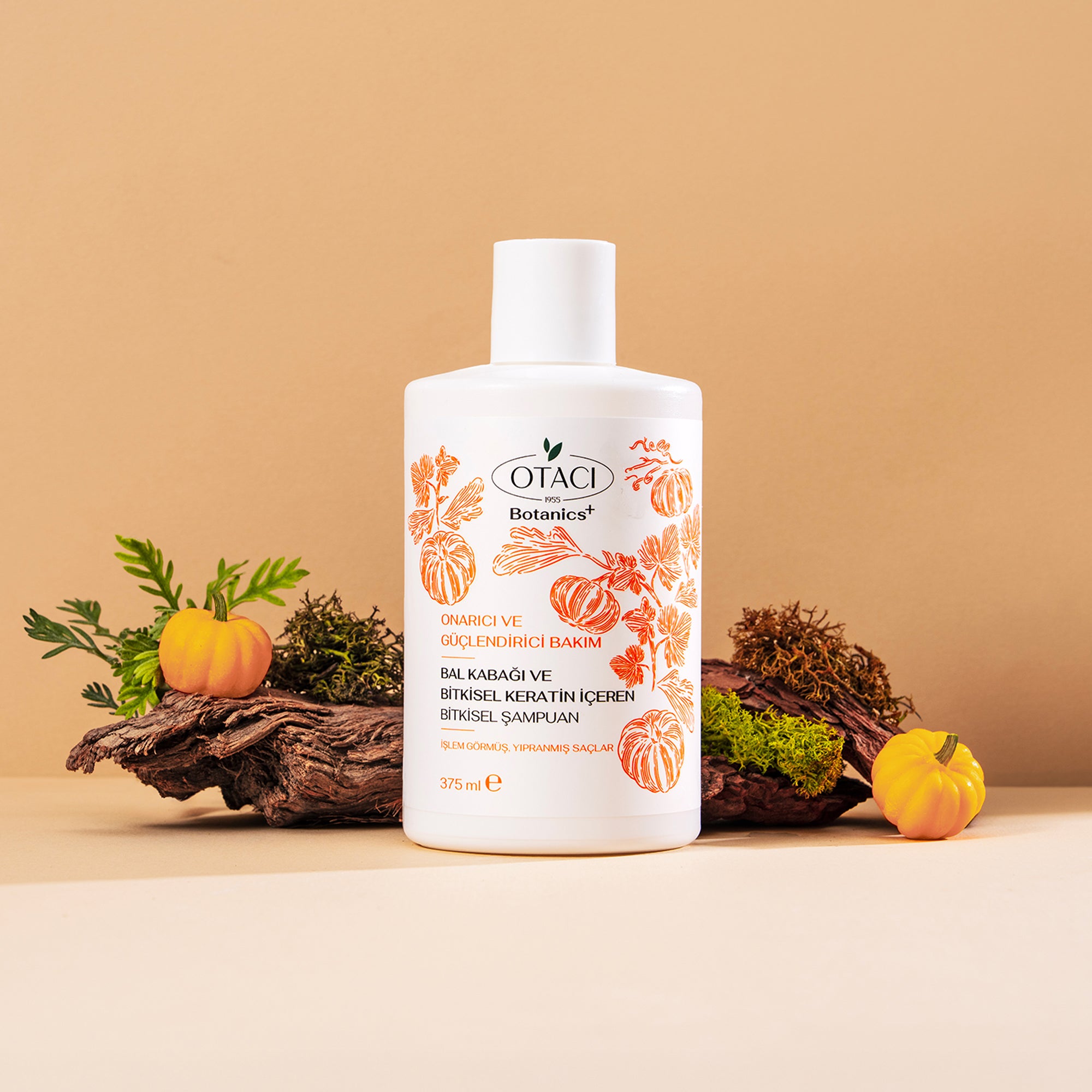 Botanics+ Onarıcı ve Güçlendirici Bitkisel Şampuan 375 ml