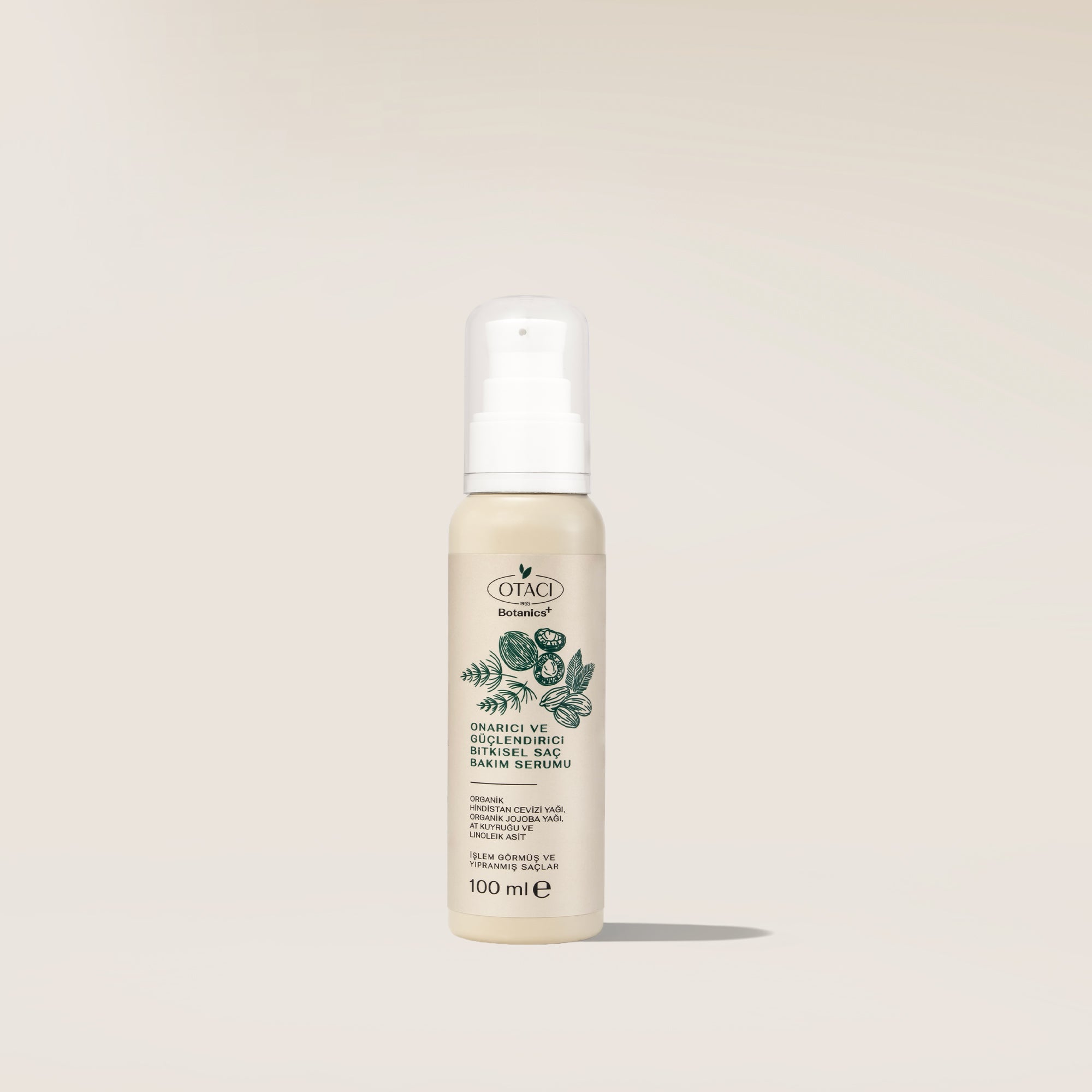 Botanics+ Onarıcı ve Güçlendirici Bitkisel Saç Bakım Serumu 100 ml