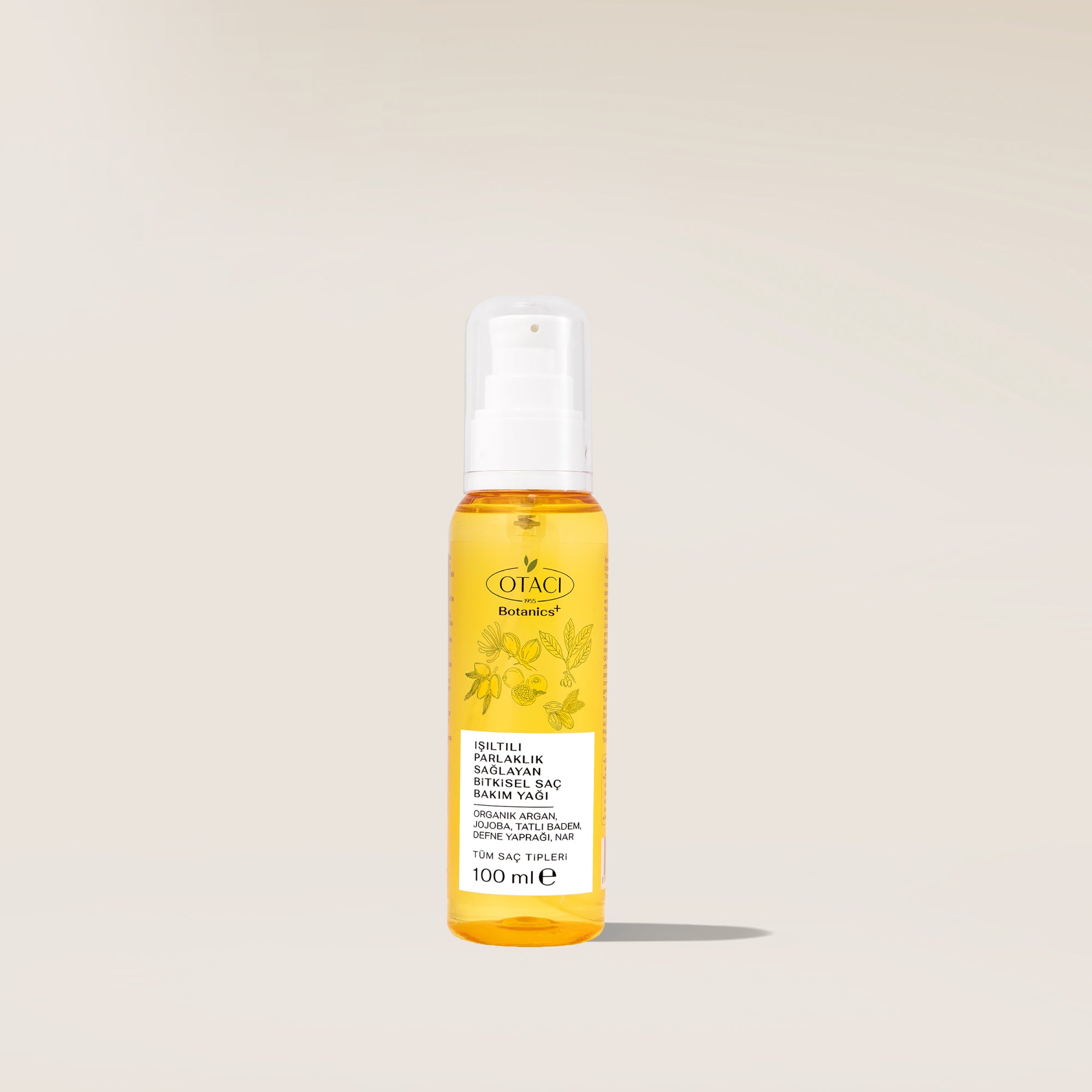 Botanics+ Işıltılı Parlaklık Sağlayan Bitkisel Saç Bakım Yağı 100 ml