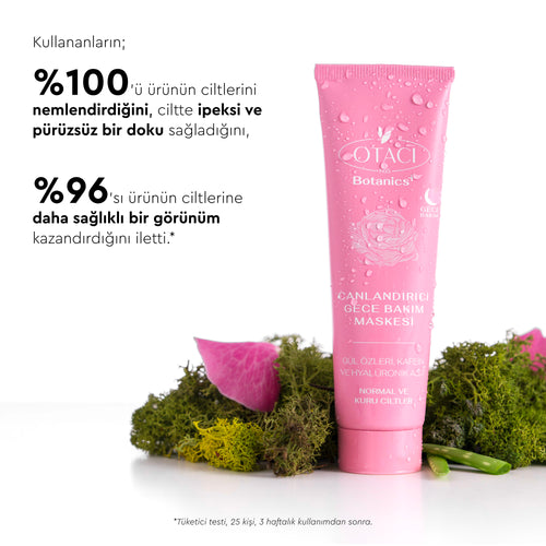 Botanics+ Canlandırıcı Gece Bakım Maskesi